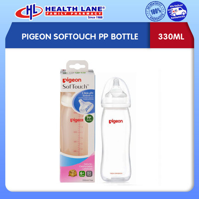 PIGEON SOFTOUCH PP BOTTLE 330ML